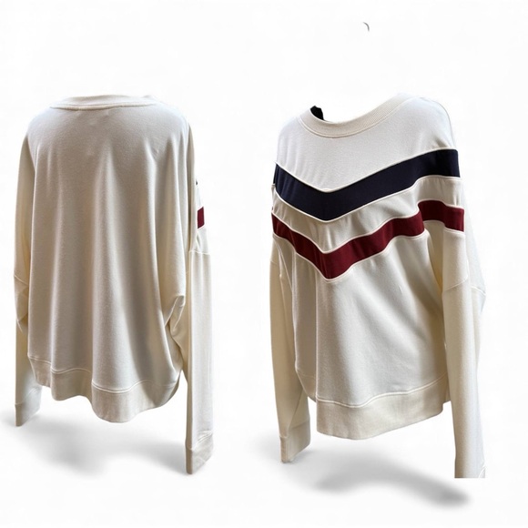 Sweatshirt Cream Color NWT Antonio Melani XL - Picture 2 of 6